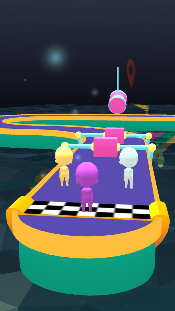 有趣人类障碍赛3D图3