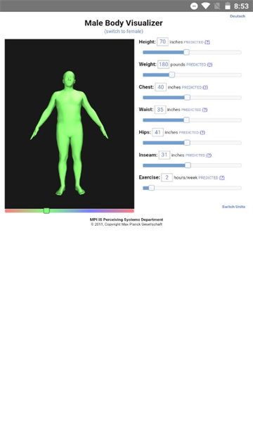 身体建模bodyvisualizer免费原版图3