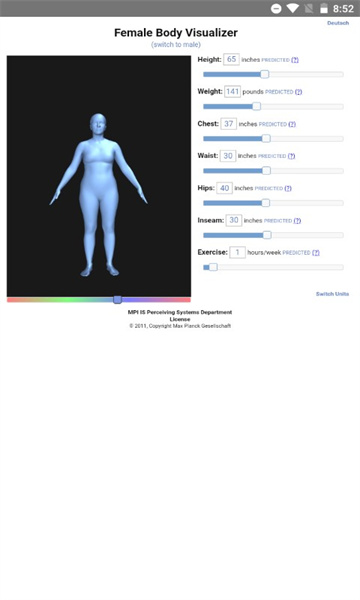 身体建模bodyvisualizer免费原版图1