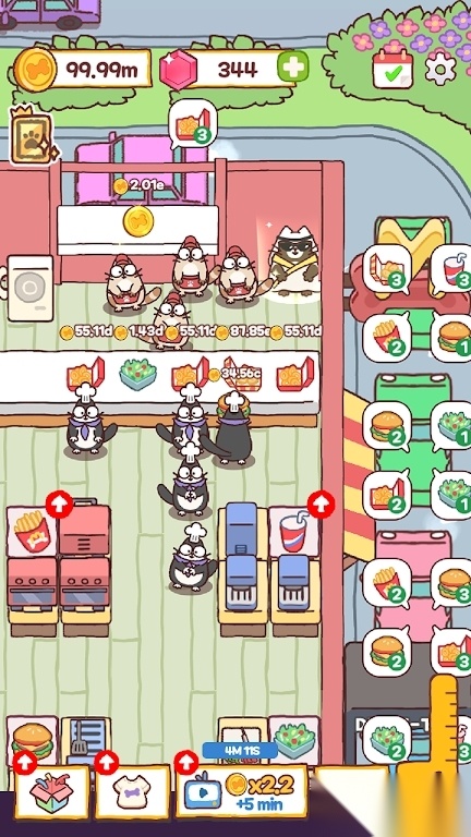 烹饪猫咪游戏