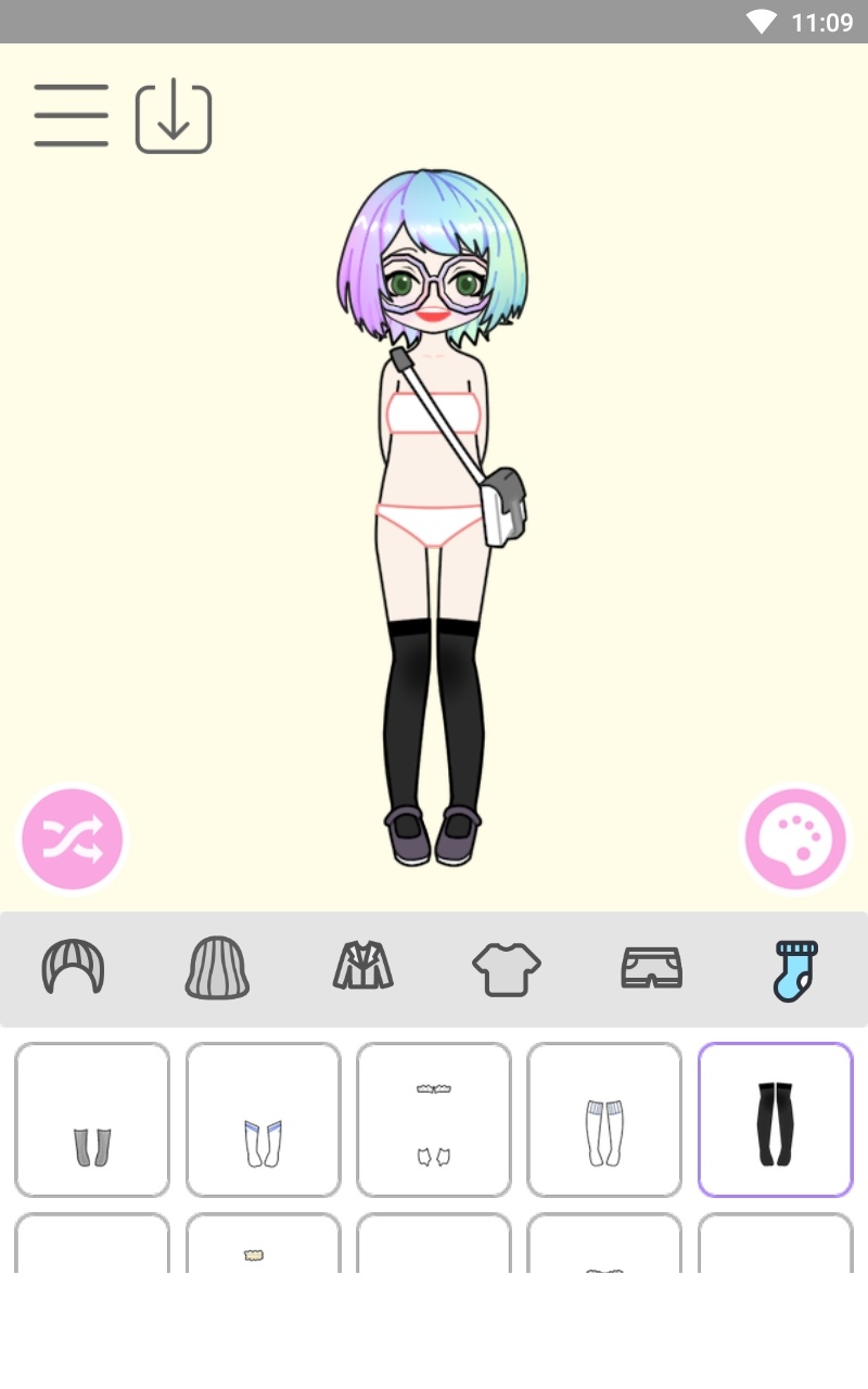 粉彩萌拼女孩游戏图1