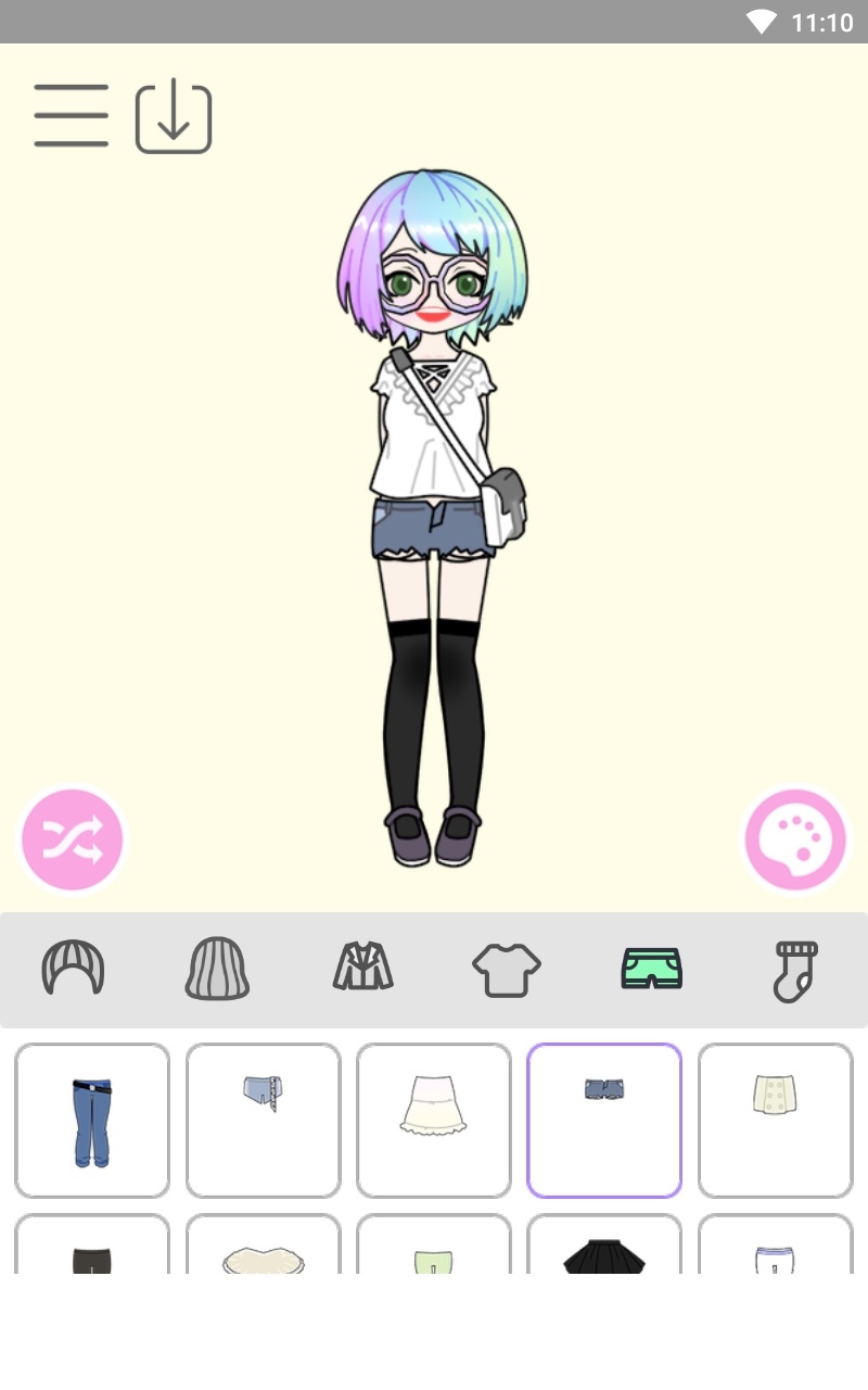 粉彩萌拼女孩游戏图2