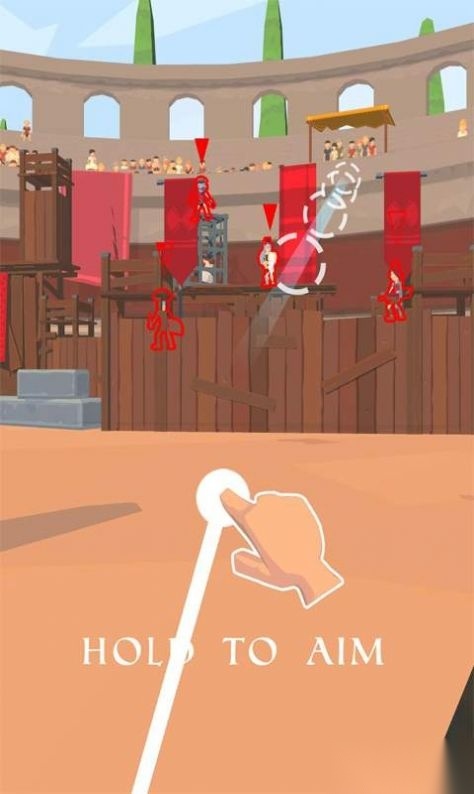 角斗士就位