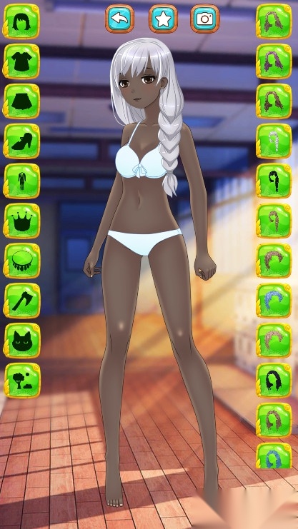 高校女生可爱装扮游戏