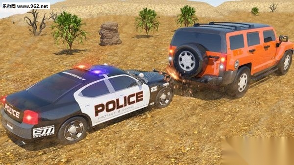 越野吉普警察追逐