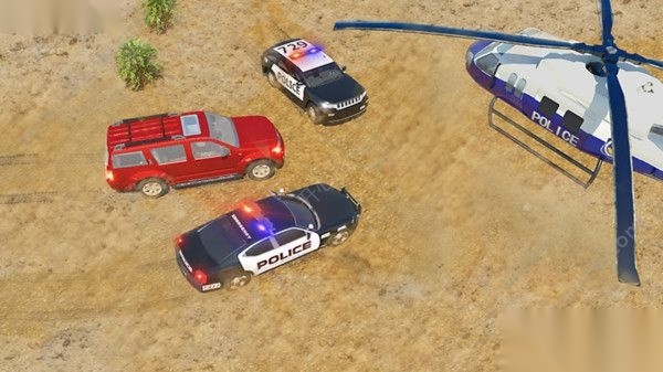 越野吉普警察追逐