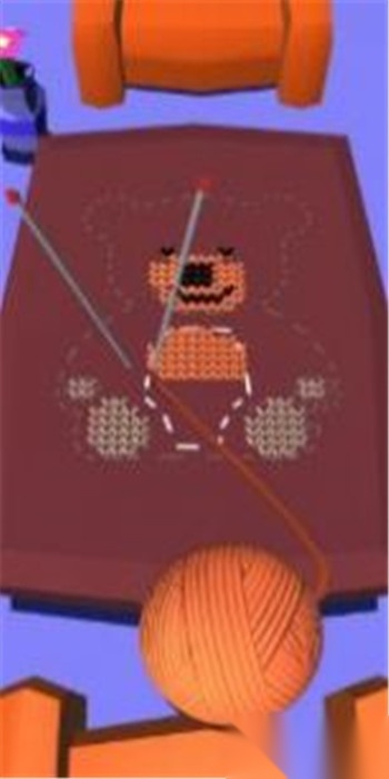 织毛衣3D图2