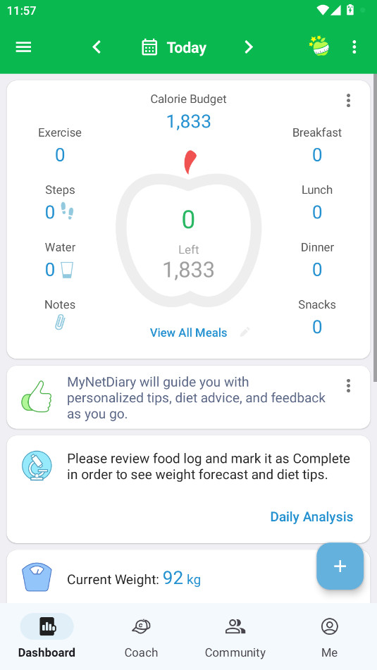 MyNetDiary(2)