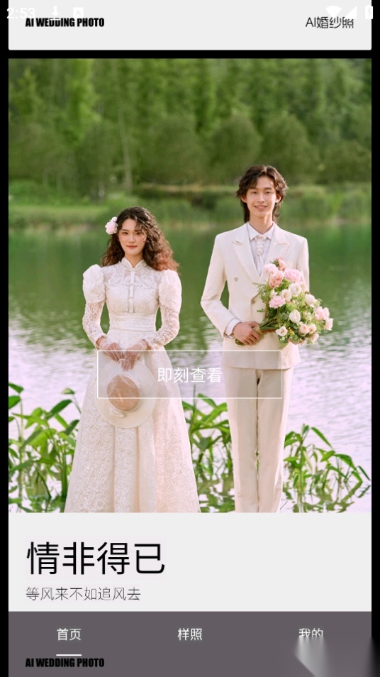 ai婚纱照