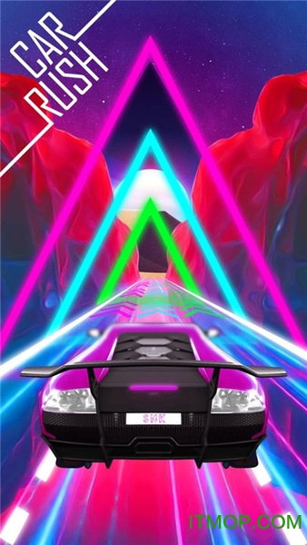 霓虹弯曲道路图2