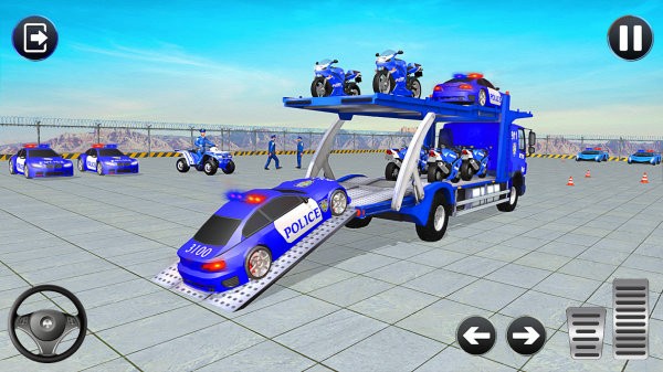 警察运输卡车3D最新版