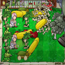 植物大战怪兽全明星娘化版