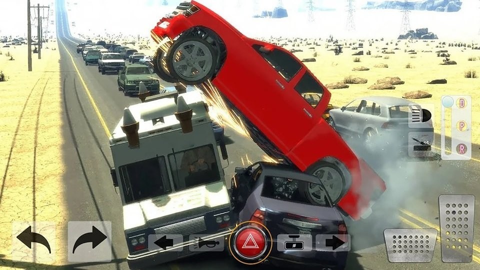 赛车车祸模拟器游戏