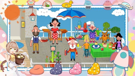 佩皮小镇假期生活最新版图1